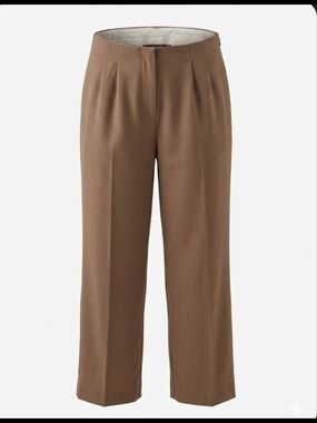 Worthington Women's Tailored Trousers in Cognac Brown Size 16
